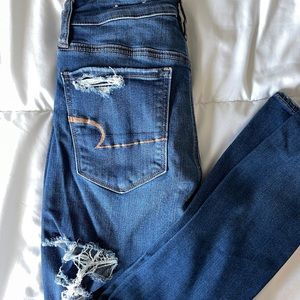american eagle super stretch skinny jeans 🖤